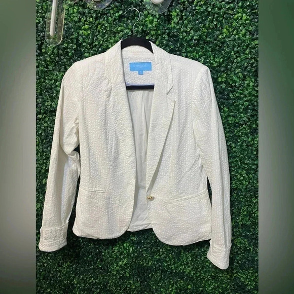 Women’s Draper James RSVP Textured Blazer - Size Small - Picture 4 of 9